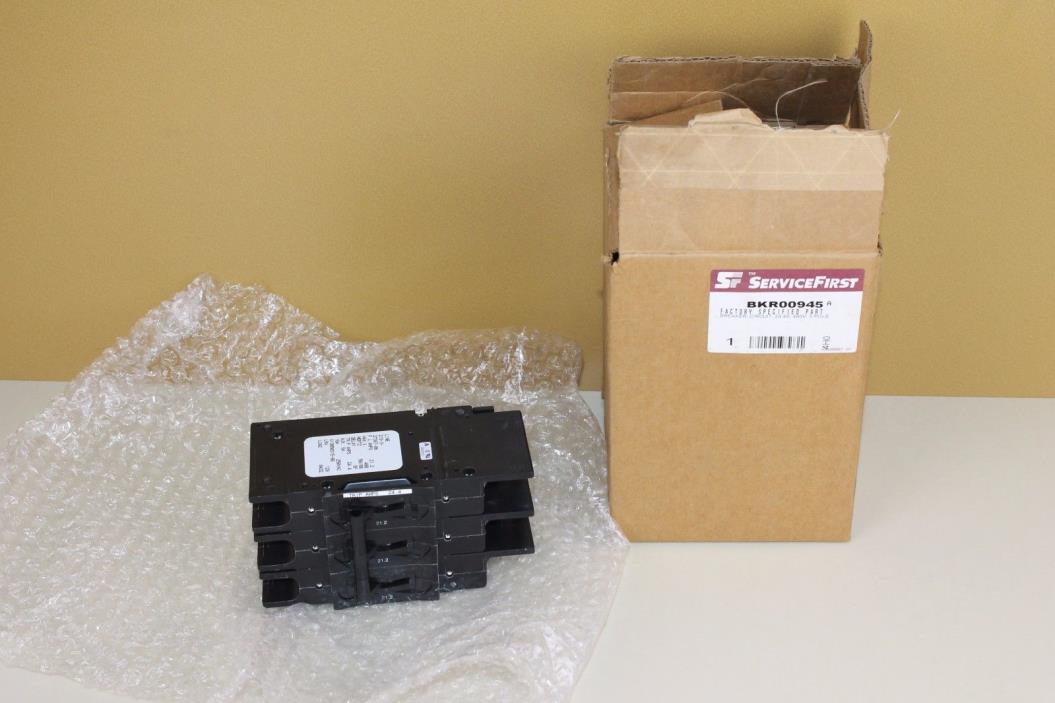 Service First Circuit Breaker BKR00945 24.4A / 480V / 3 Pole NOS