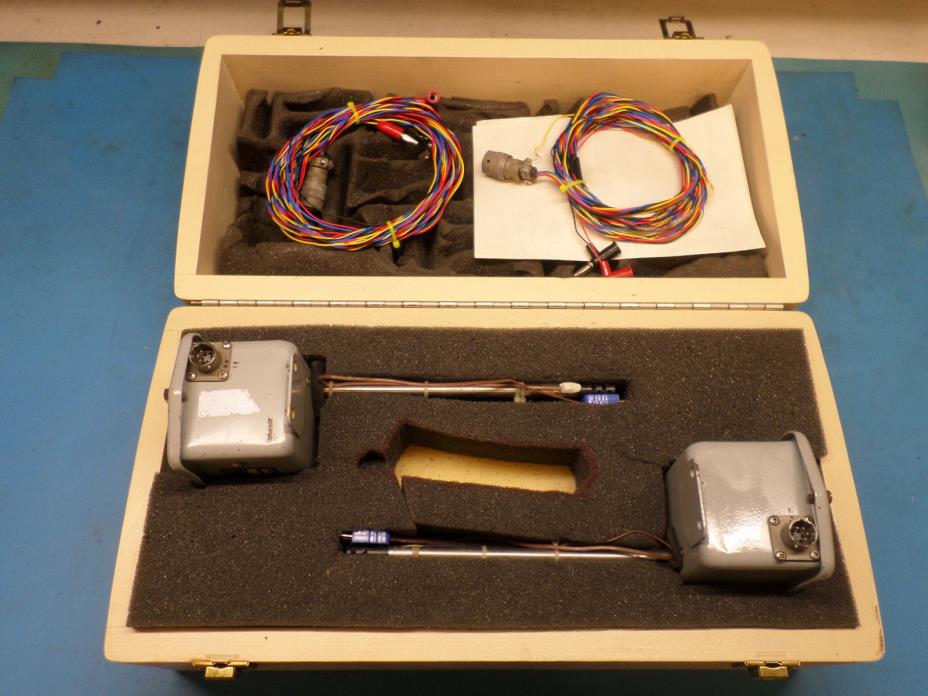 2 - Hy-Cal Engineering Humidity Transmitters CT-827-C-C-X20 & Case, T-Type Therm