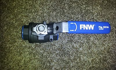 FNW carbon steel ball valve lever FNW221AF 3/4
