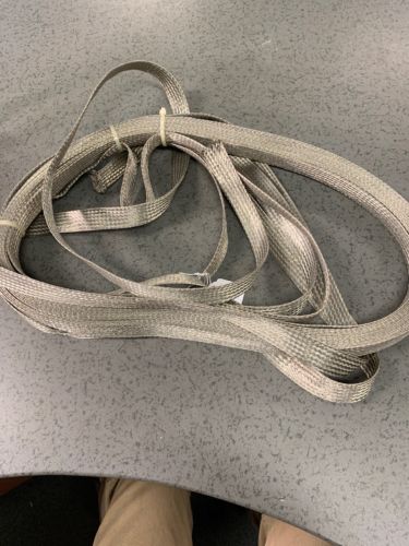 Flat Braided Wire 1inch Wide, 50 Feet Plus