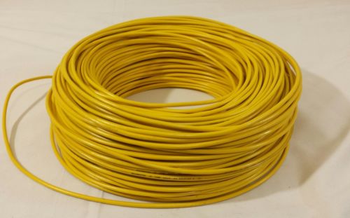 14 AWG, THW WIRE STRANDED COPPER , YELLOW , 50 FT/COIL, 600V BUILDING WIRE