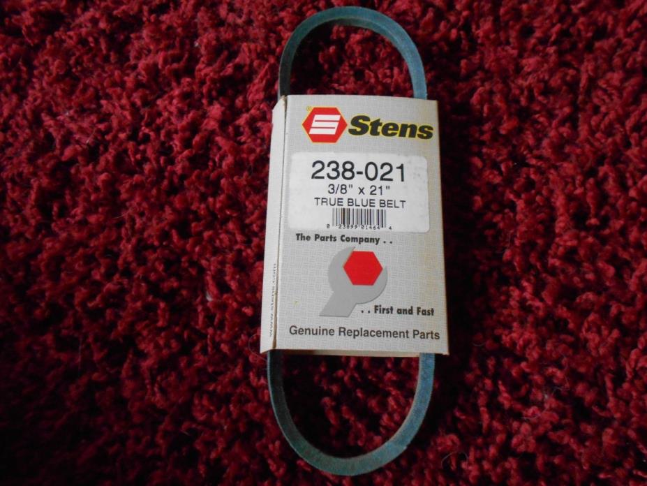 NOS STENS 238-021 made with Kevlar Wrapped Replacement V-Belt (3/8