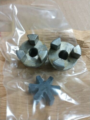 Boston Gear FC-12 Coupler SET Three Jaw Coupling 3/8