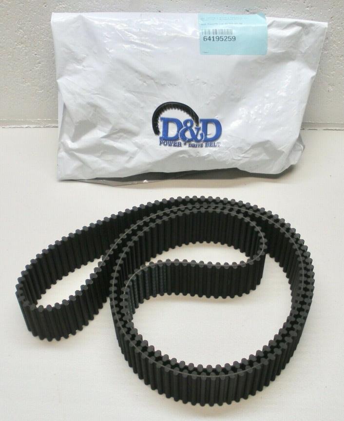 D&D PowerDrive # D1760-8M-50 Double Sided Timing Belt Rubber - 1760mm Length