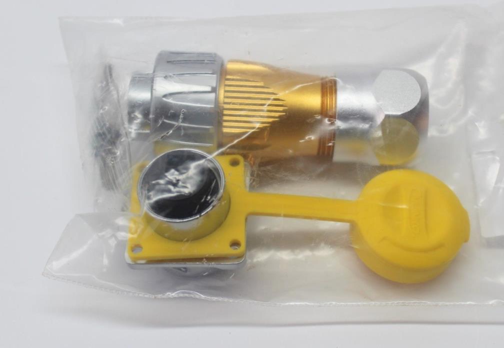 Ethernet Circular Connector RJ45 Plug & Socket Outdoor Waterproof IP67 Metal