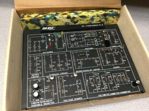 Lab-Volt Interface Board DC Fundamentals AS 91001-20 Labvolt 9100120 L3