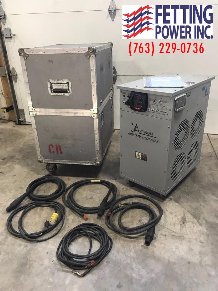 100kW Avtron LPH100 Portable Load Bank w/ Cables | 480V 240V 3PH 1PH