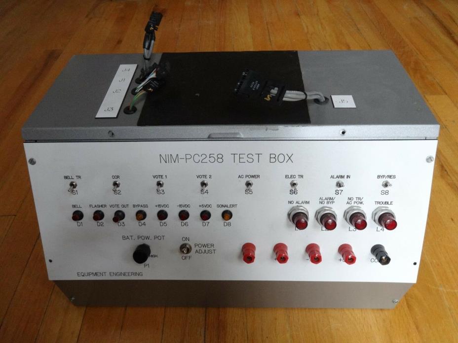 EQUIPMENT ENGINEERING, NIM-PC258 TEST BOX  PRE-OWNED