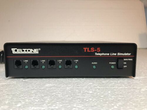 TELTONE TLS-5 Telephone Line Simulator, Model TLS-5C-01