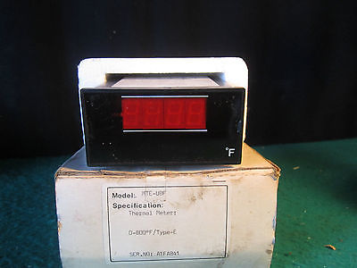 EXTECH  THERMAL METER    MODEL MTE-UBF  -0-800*F-  Free Shipping