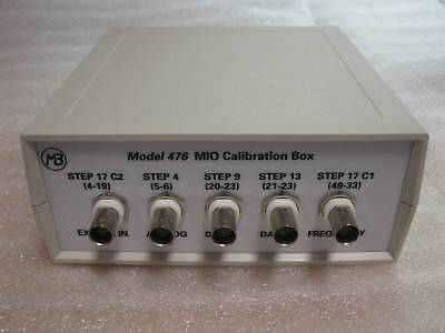 MB DYNAMICS MIO CALIBRATION BOX MODEL 476