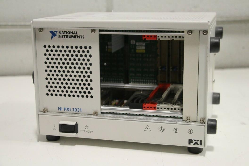 National Instruments NI PXI-1031 4-Slot 3U PXI Chassis