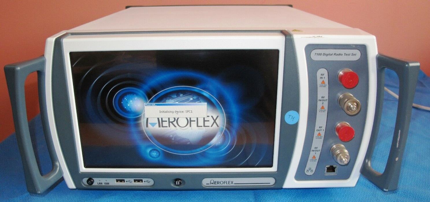 Aeroflex 7100 Digital Radio Test Set with 16 Options