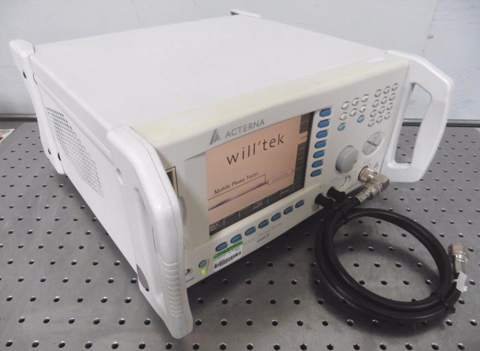 C138020 Acterna will'tek 4400S / 4403 Mobile Phone Tester (GSM, GPRS, EDGE)