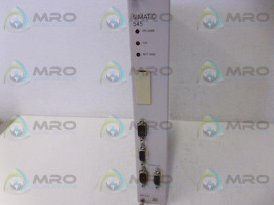 SIEMENS 545-1104 CPU * NEW NO BOX *