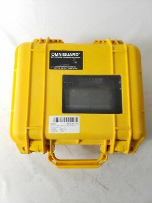 OmniGuard 5 Differential Pressure Recorder Cellular Modem Manometer w/Hard Case