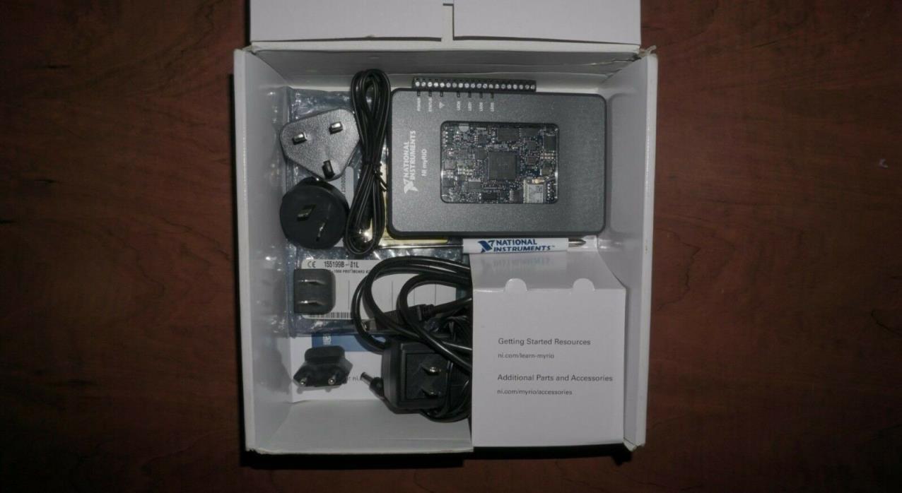 National Instruments NI myRIO 1900, used, with box and components