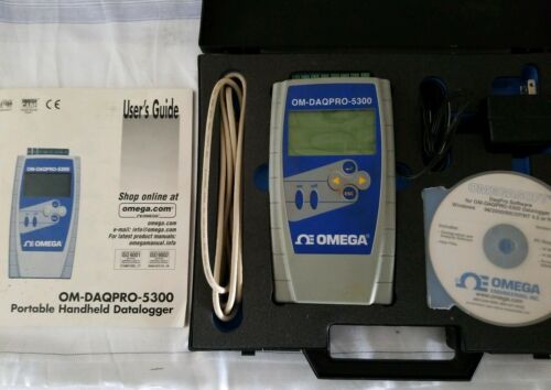 OM-DAQPRO-5300 Omega Portable Handheld Datalogger - In Great Condition!