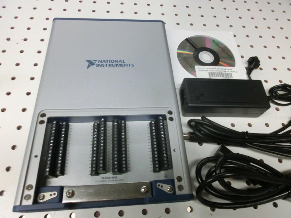National Instruments USB-6343 Data Acquisition Module X-Series DAQ