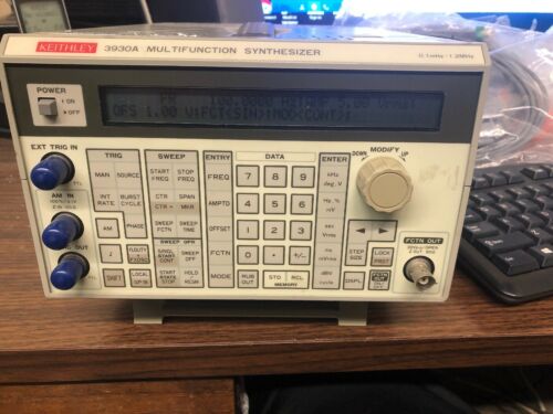 Keithley 3930A Multifunction Synthesizer 0.1-1.2 MHz Sync Selling As Is Parts
