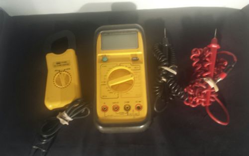 UEI Test / Service Kit DM420 Digital Multimeter & CA383 AC Clamp Adapter