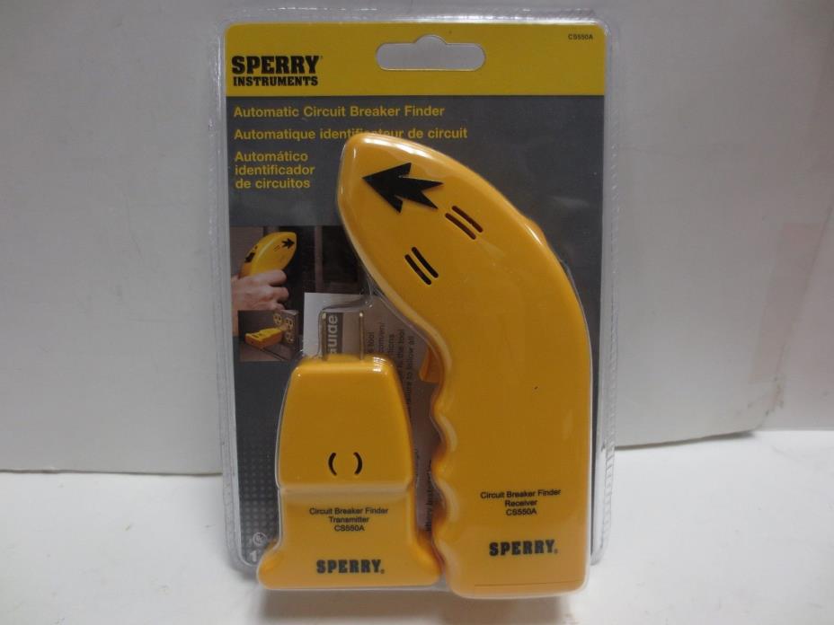 Sperry Instruments (CS550A) Automatic Circuit Breaker Finder - New