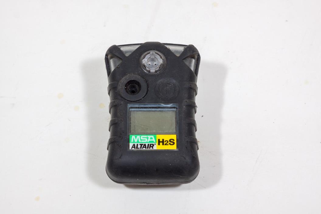 MSA Altair H2S Single Gas Safety Detector Monitor