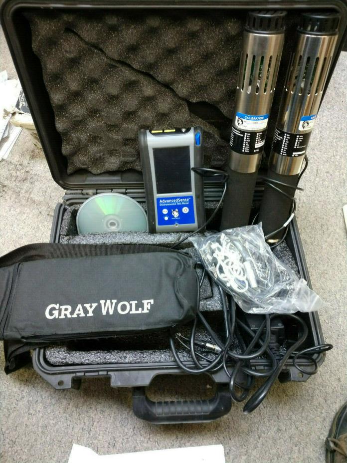 Gray Wolf Air testing System      Test your home for unsafe gases!!