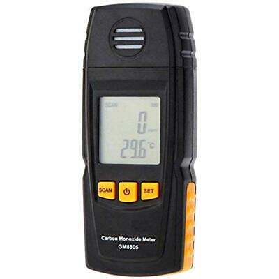 Basic Carbon Monoxide Handheld CO Meter By Adjustable Alarms Large Display Up -