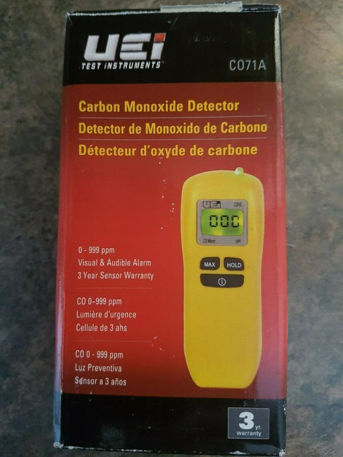 UEI C071A Carbon Monoxide Detector