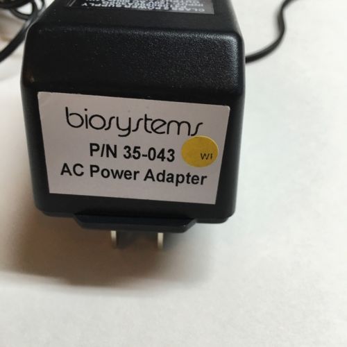 Bio systems AC Power Adapter P/N 35-043