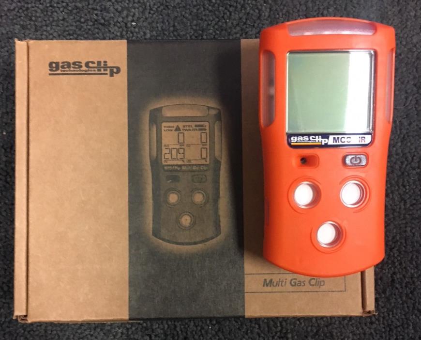 GasClip Technologies MGC-IR 4 Head Gas Monitor NIB