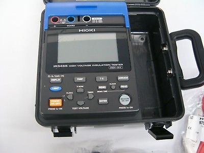 Hioki / Megger / AEMC / Biddle / IR3455 / NEW Open box with warranty -CALIBRATED