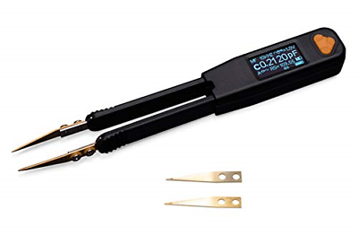 LCR Research Pro1-100KHz LCR Meter/ESR Meter/Smart SMD Tweezers/with Spare Test