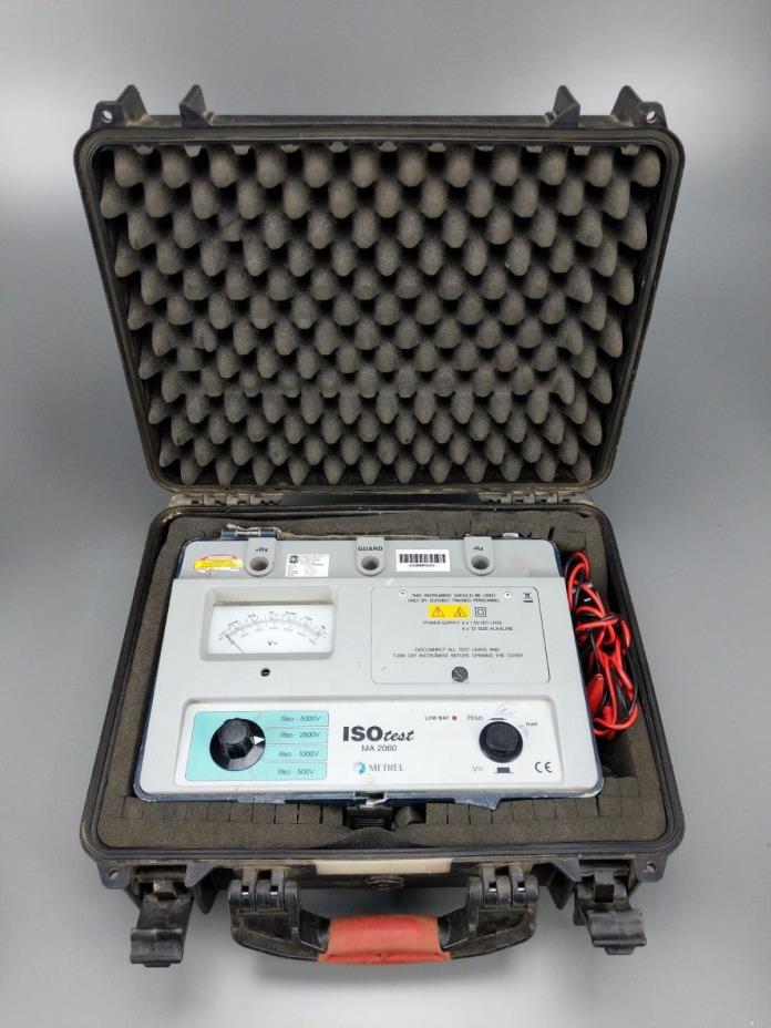 Metrel MA 2060 5kV Analog Insulation Resistance Tester