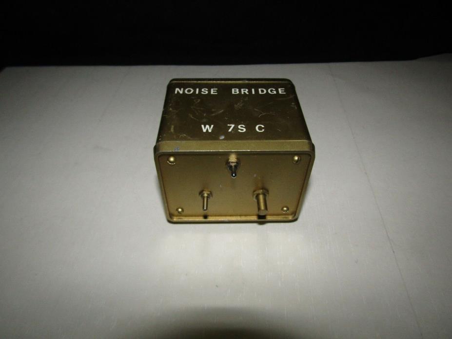 W 7S C Noise Bridge - Untested Vintage Electronics Item