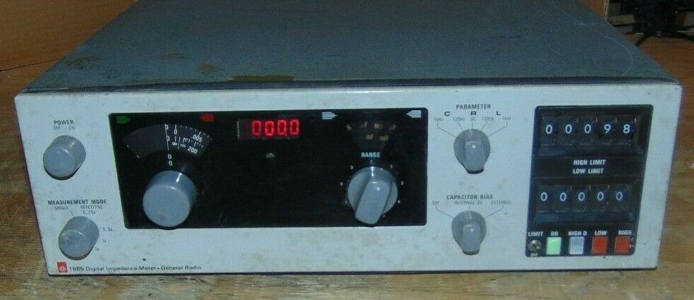 General Radio 1685 Digital Impedance Bridge LCR Meter