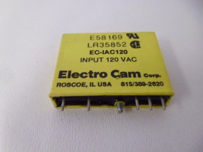 ELECTRO CAM INPUT MODULE EC-IAC120 * NEW NO BOX *