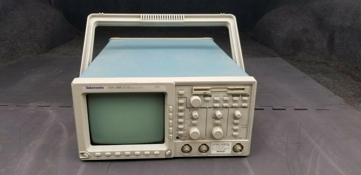 Tektronix TDS 380 Two-Channel Digital Real-Time Oscilloscope