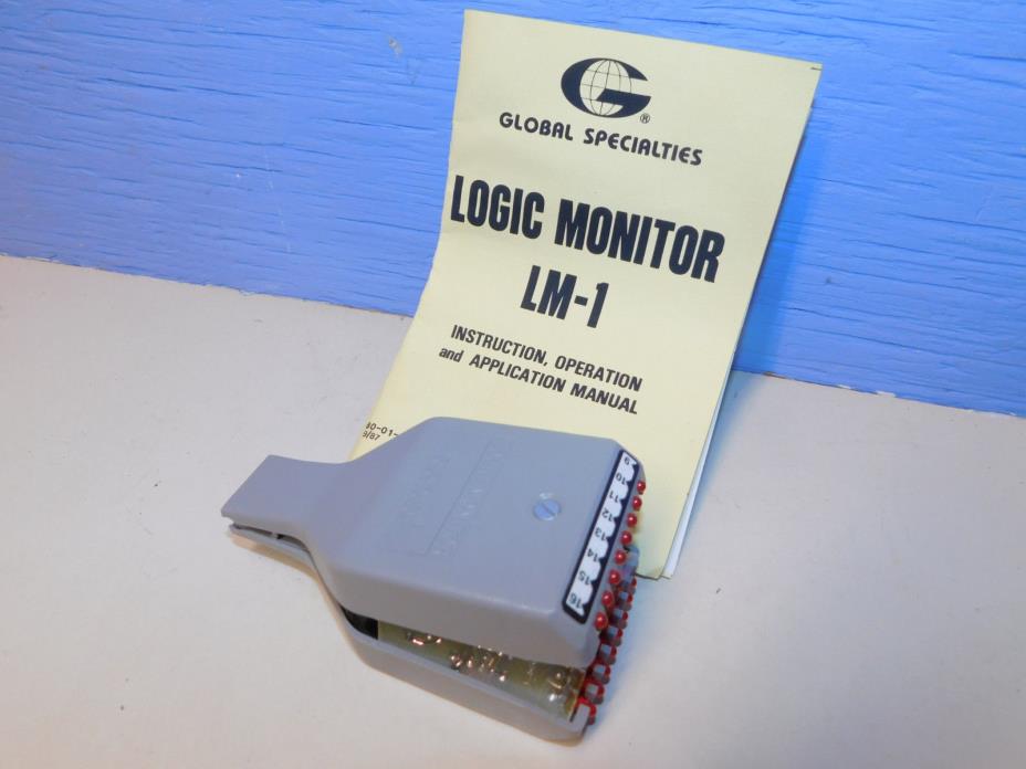 Global Specialties LM-1 Logic Monitor With Manual