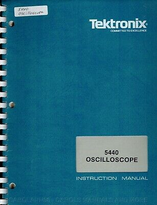 TEKTRONIX Manual 5440 OSCILLOSCOPE