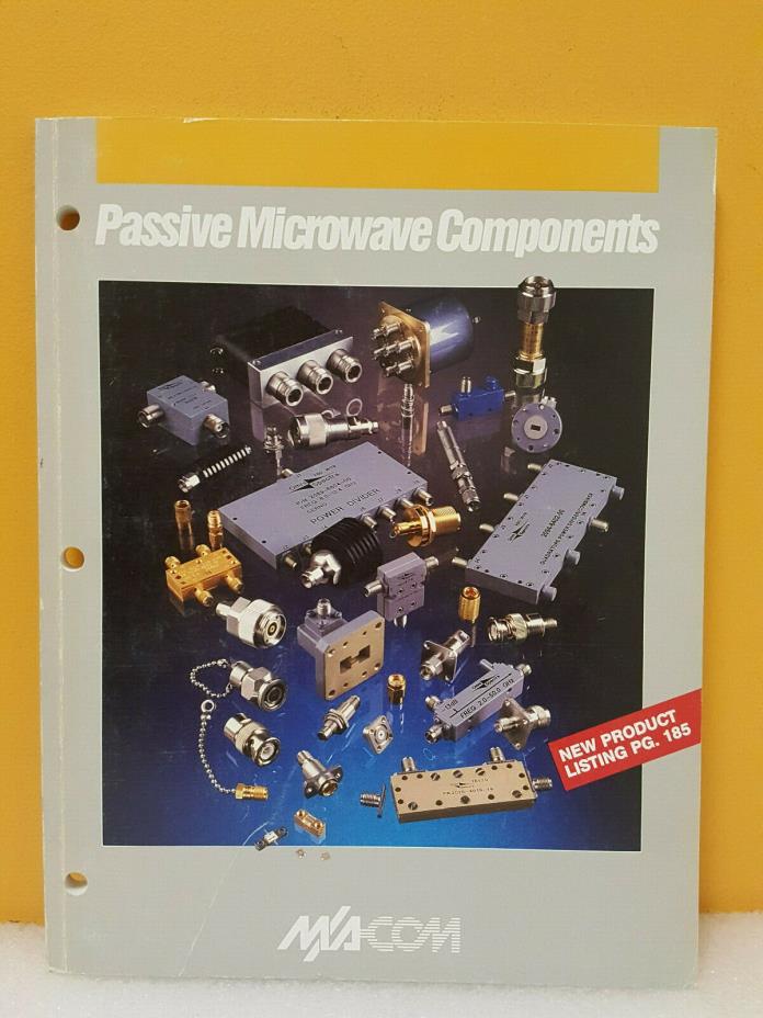 M/A-Com Passive Microwave Components Catalog