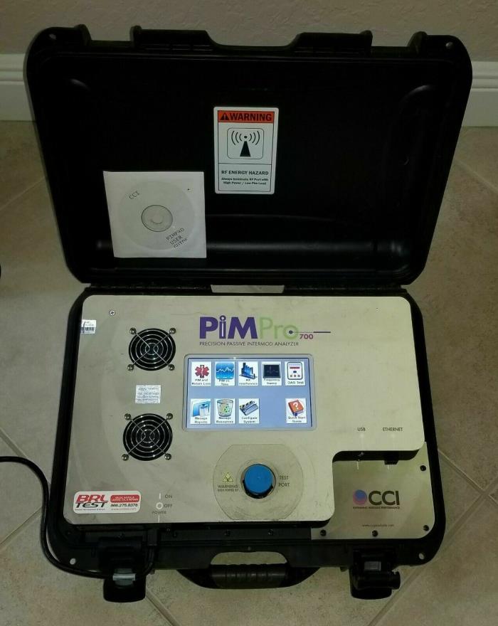 CCI PIMPRO700 LPC LTE PIM Analyzer