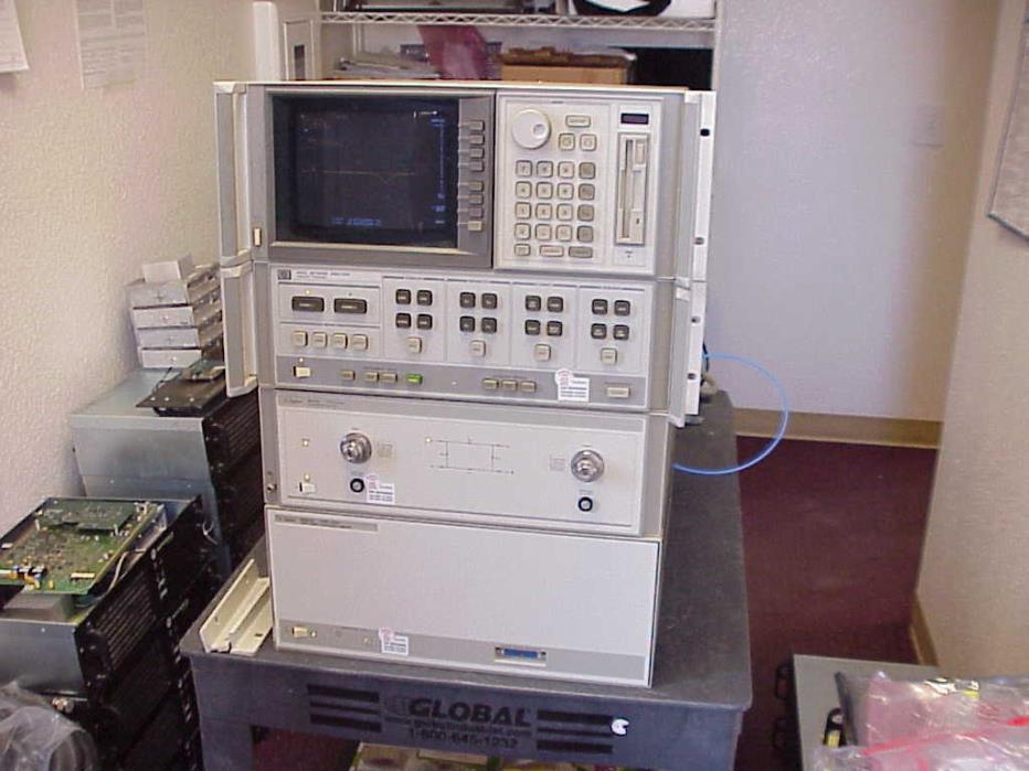HP/Agilent 8510C  HP 85107B VECTOR NETWORK ANALYZER  45MHZ TO 50GHZ WITH OPT-10