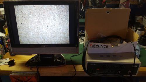 Keyence microscope VH-5910 VH50 With Monitor