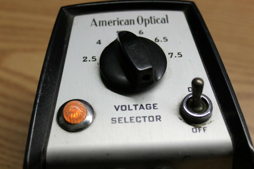 American Optical Voltage Selector 1144