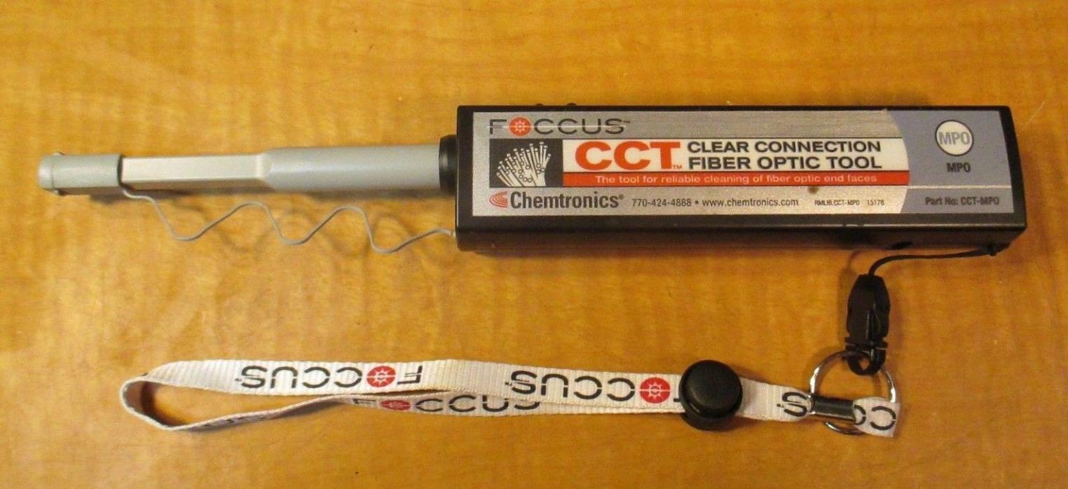 CHEMTRONICS FOCCUS  CCT-MPO Clear Connection Fiber Optic Tool W/ WRIST STRAP