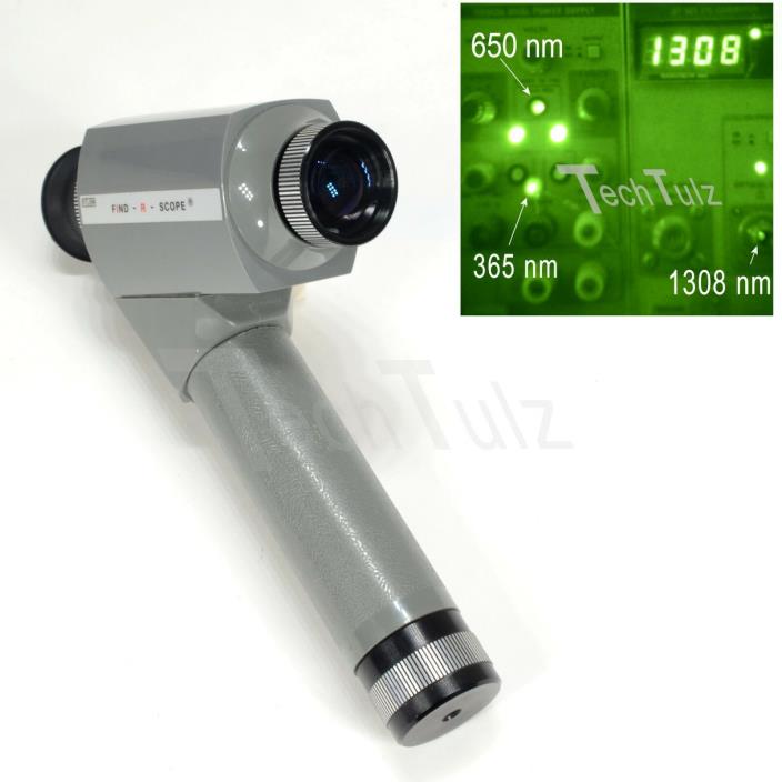 FJW 84499A Option H Find-R-Scope UV/Infrared Viewer with New tube - Tested