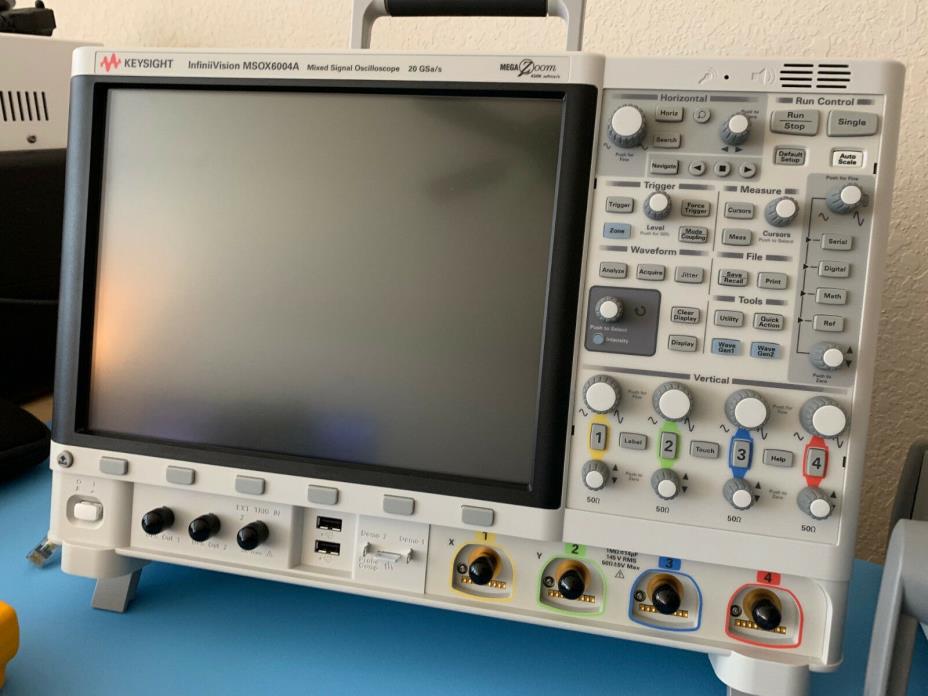 Keysight MSOX6004A 1 GHz Mixed Signal Oscilloscope - ALL OPTIONS - Warranty