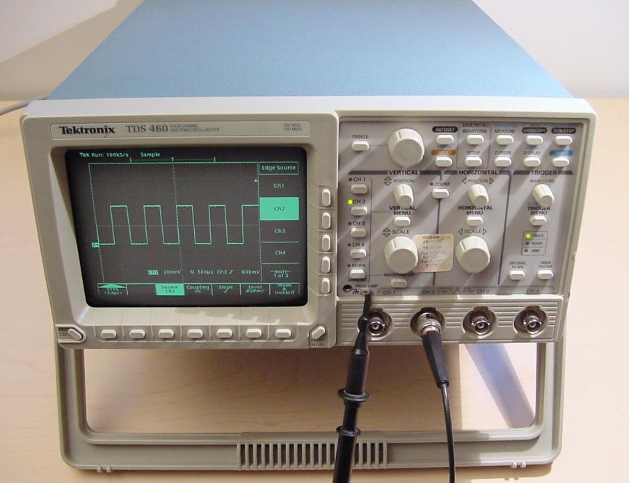 Tektronix TDS460 4-Channel 350 MHz Digital Oscilloscope - for Parts or Repair